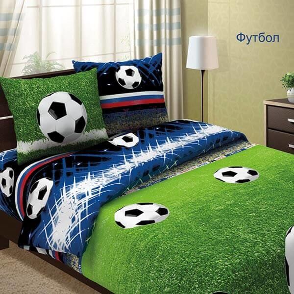 Комплект постельного белья из бязи Футбол